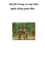 Hai Bà Trưng và cuộc khởi nghĩa chống quân Hán pot