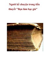 Người kể chuyện trong tiểu thuyết pdf