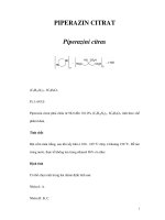 PIPERAZIN CITRAT pptx