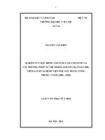 Nghiên cứu đặc điểm lâm sàng cận lâm sàng và phương pháp xử trí trong chuyển dạ ở sản phụ viêm gan b tại bệnh viện phụ sản trung ương trong 5 năm