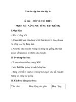 Giáo án tập làm văn lớp 3 - Đề bài: NÓI VỀ TRÍ THỨC NGHE KỂ : NÂNG NIU TỪNG HẠT GIỐNG pptx