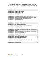 Giáo trình phân tích hệ thống chuẩn mực kế toán việt nam trong báo cáo lưu chuyển tiền tệ p1 pot