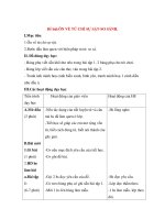 Giáo án Luyện từ và dấu câu lớp 3: Đề bài: ÔN VỀ TỪ CHỈ SỰ SẬT-SO SÁNH doc