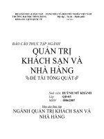 Tăng cường đào tạo và bồi dưỡng nhân lực tại khách sạn Thương Mại
