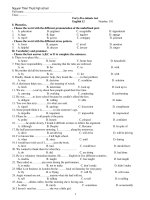 Forty-five-minute test English 12 Number: 101 ppt