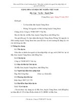 BẢN CAM KẾT KHU DÂN CƯ VÂN MY