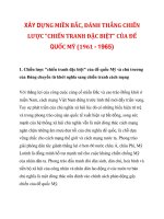XÂY DỰNG MIỀN BẮC, ĐÁNH THẮNG CHIẾN LƯỢC 