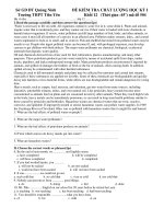 ĐỀ KIỂM TRA CHẤT LƯỢNG HỌC KỲ I Khối 12- mã đề 504 pdf