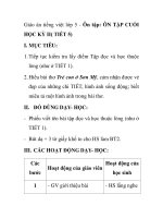 Giáo án tiếng việt lớp 5 - Ôn tập: ÔN TẬP CUỐI HỌC KỲ II( TIẾT 5) pptx