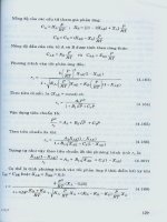 Các quá trình thiết bị trong công nghệ hóa chất và thực phẩm : Các quá trình hóa học part 6 pdf