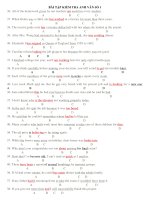 BÀI TẬP KIỂM TRA ANH VĂN SỐ 1 doc