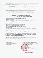 CÔNG TY cổ PHẦN PHÁT TRIỂN NHÀ bà rịa VŨNG tàu công bố thông tin trên cổng thông tin điện tử của ủy ban chứng khoán nhà nước và SGDCK TPHCM năm 2014