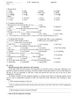 A 40 - minute test Mark 001 docx