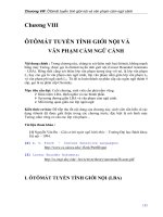 Tin học lý thuyết - Chương 8 pdf