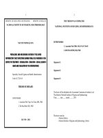 prevalence and influencing factors of the lower reproductive tract infections among sex workers in the centre for treatment - education- labour ii hanoi and evaluation of the intervention