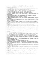 ĐỀ LUYỆN THI VÀ ĐÁP ÁN - TIẾNG ANH ( Số 16 ) pdf