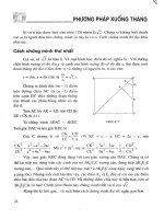 Giải bài toán theo phương pháp xuống thang docx