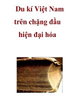 Du kí Việt Nam trên chặng đầu hiện đại hóa _3 pdf