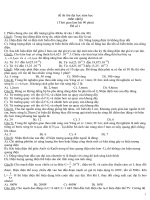 đề thi thử đại học môn vật lý Đề số 1. docx