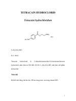 TETRACAIN HYDROCLORID pdf