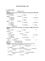 ĐỀ THI THỬ ĐH – SỐ 4 pps