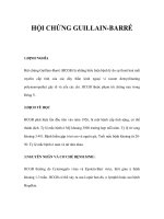 HỘI CHỨNG GUILLAIN-BARRÉ docx