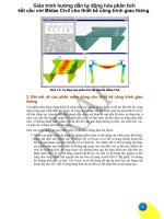 Giáo trình hướng dẫn tự động hóa phân tích kết cấu với Midas Civil cho thiết kế công trình giao thông p1 docx