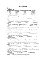 45’ Test No 1 pptx