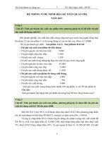 TÀI LIỆU HỆ THỐNG VÍ DỤ MINH HỌA ÔN THI KẾ TOÁN QUẢN TRỊ NĂM 2013