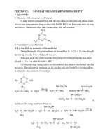 KỸ THUẬT SẢN XUẤT CHẤT DẺO - PHẦN 2 CÔNG NGHỆ SẢN XUẤT MỘT SỐ POLYMER TRÙNG NGƯNG - CHƯƠNG 9 docx