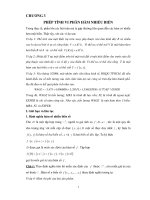 CHƯƠNG 3 : PHÉP TÍNH VI PHÂN HÀM NHIỀU BIẾN pdf