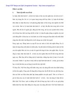 Học thuyết hình thái kinh tế xã hội với Công nghiệp hóa hiện đại hóa ở Việt Nam - 1 pptx