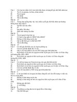 Đề thi và đáp án Sinh học: Đột biến nhân tạo pps