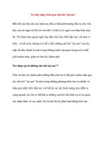 Tư duy nhạy bén qua câu hỏi ''''tại sao'''' ppt