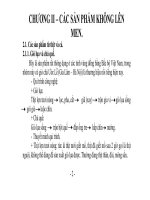 CÔNG NGHỆ SẢN XUẤT THỰC PHẨM TRUYỀN THỐNG - CHƯƠNG 2 pptx