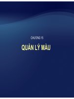 Tự học Indesign CS2 : Quản Lý Màu part 1 pdf