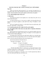 Bài giảng - phương pháp thí nghiệm đồng ruộng - chương 5 pdf