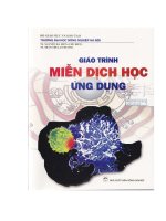 Giáo trình miễn dịch học ứng dụng part 1 docx