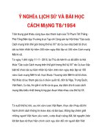 Ý NGHĨA LỊCH SỬ VÀ BÀI HỌC CÁCH MẠNG T8/1945_1 doc