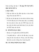 Giáo án tiếng việt lớp 5 - Ôn tập: ÔN TẬP GIỮA HỌC KÌ II (TIẾT 4) ppt