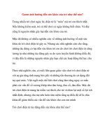 Game ảnh hưởng đến sức khỏe của trẻ như thế nào pdf