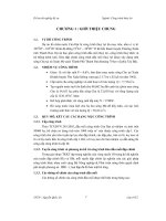 Đồ án thiết kế tổ chức thi công công trình cửa đạt 1