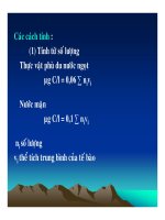 Phương pháp thử mẫu thủy sinh thực vật part 4 docx