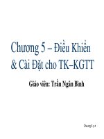 Trí tuệ nhân tạo - Chương 5 potx