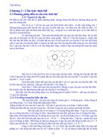 GIÁO TRÌNH TINH THỂ HỌC - CHƯƠNG 2 pdf