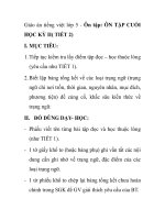 Giáo án tiếng việt lớp 5 - Ôn tập: ÔN TẬP CUỐI HỌC KỲ II( TIẾT 2) docx