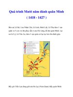 Quá trình Mười năm đánh quân Minh ( 1418 - 1427 )_4 doc