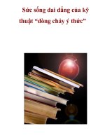 Sức sống dai dẳng của kỹ thuật “dòng chảy ý thức” _2 potx