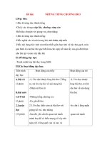 Giáo án Tập đọc lớp 3: Đề bài: NHỮNG TIẾNG CHUÔNG REO pps