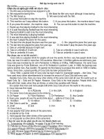Bài tập ôn tập anh văn 12 pps